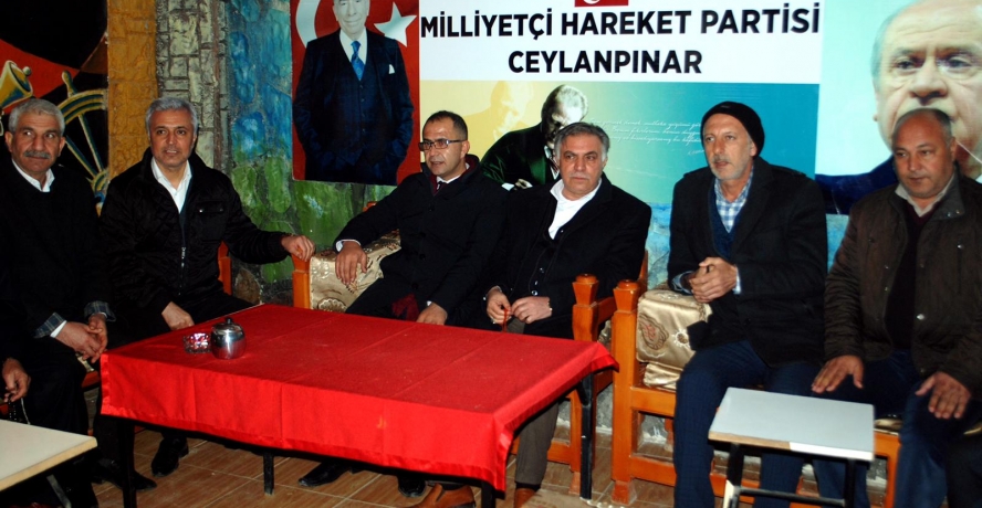 AK Aday Aksak’tan MHP’ye Ziyaret